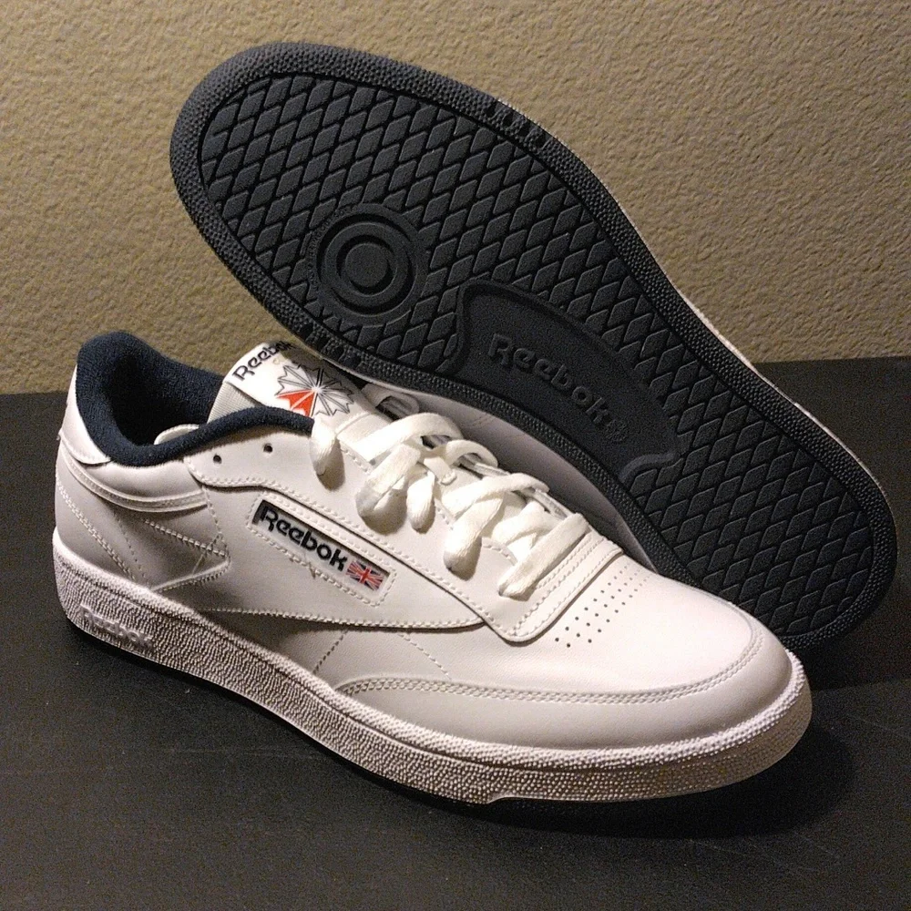 Reebok club c 85 navy size 12 - Picture 8 of 8